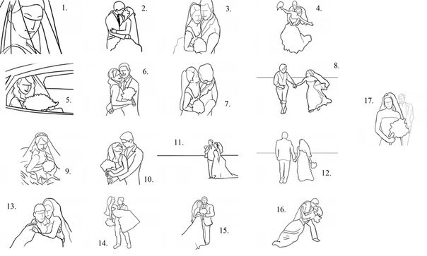 wedding poses be camera ready on your wedding day